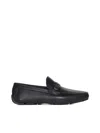 Ferragamo Push On Loafers In Nero || Nero || Nero