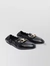 Ferragamo Loafers With Golden Buckle Detail