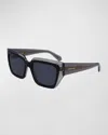 Ferragamo Eyewear Square Frame Sunglasses In Black