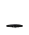 Ferragamo Reversible And Adjustable Gancini Belt In Black