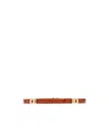 Shop Ferragamo Logo Belt In Brown