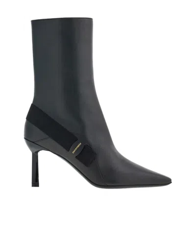 FERRAGAMO LOGO SHORT BOOTS
