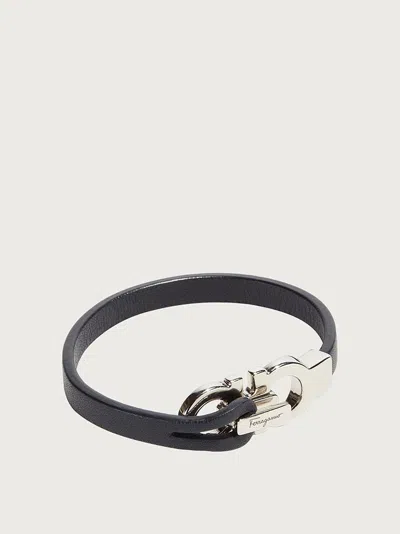 Ferragamo Logo Bracelet In White