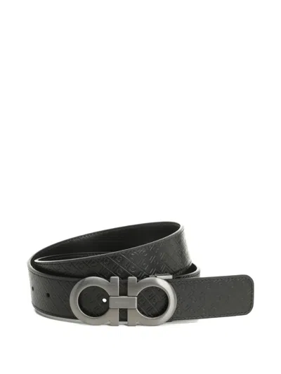 FERRAGAMO LOGO-BUCKLE BELT