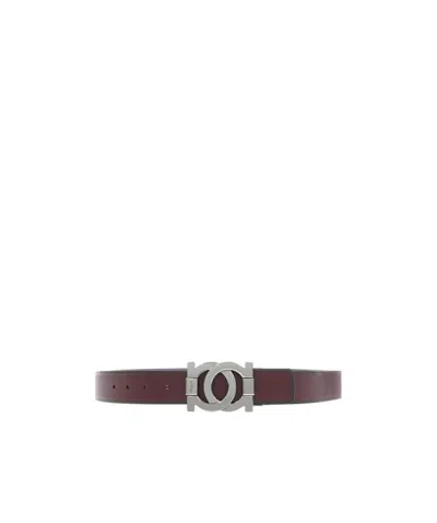 Ferragamo Logo Buckle Belt In Multicolor
