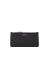 Ferragamo Logo Card Holder In Black