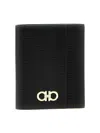 Ferragamo Logo Card Holder In Black