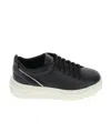 Ferragamo Logo Casual Sports Shoes In Black