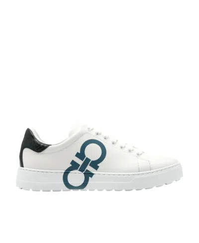 FERRAGAMO LOGO CASUAL SPORTS SHOES