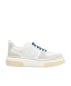 Ferragamo Cassina Low-top Sneakers In White