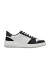 Ferragamo Dennis Low-top Sneakers In White