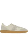 Ferragamo Men Logo Sneakers In White