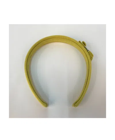 Ferragamo Logo Details Hairband In Green