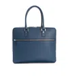 Ferragamo Logo Details Handbag In Blue
