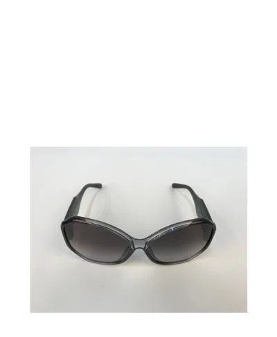 Ferragamo Logo Details Sunglasses In Black