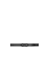 Ferragamo Reversible And Adjustable Gancini Belt In Black
