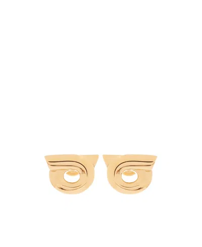 FERRAGAMO LOGO EARRINGS
