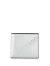 Ferragamo Wallet With 3d Logo In Silver