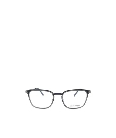 Ferragamo Logo Flat Mirror In White