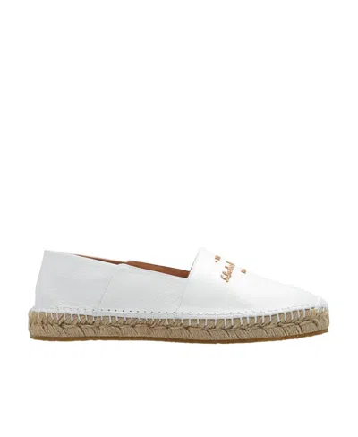 FERRAGAMO LOGO FLAT SHOES