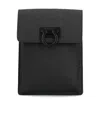 Ferragamo Logo Flip Satchel In Black
