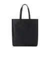 Ferragamo Logo Handbag In Black