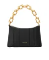 Ferragamo Gancini Chain Mini Bag In Black