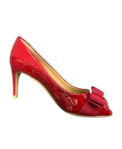 FERRAGAMO LOGO HIGH HEELS