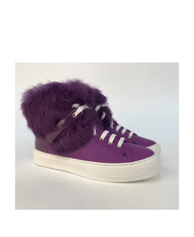 Ferragamo Logo High-top Leisure Sports Shoes In Multicolor