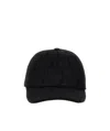 Ferragamo Logo Jacquard Hat In Black