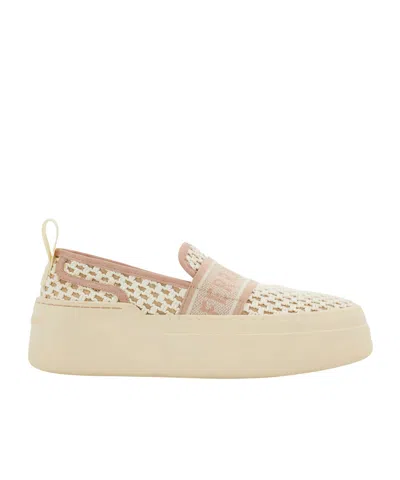FERRAGAMO LOGO JACQUARD LOW-CUT CASUAL SHOES