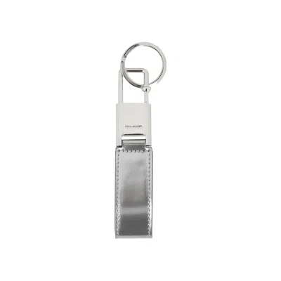 Pre-owned Ferragamo Logo Keyring 'silver' | Men's Size Onesize