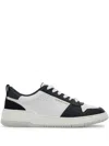 Ferragamo Logo Leather Sneakers
