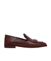 Ferragamo Siena Horsebit Loafers In Brown