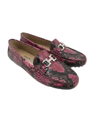 Ferragamo Logo Love Shoes In Multicolor