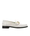 Ferragamo Slip-on Loafers In White