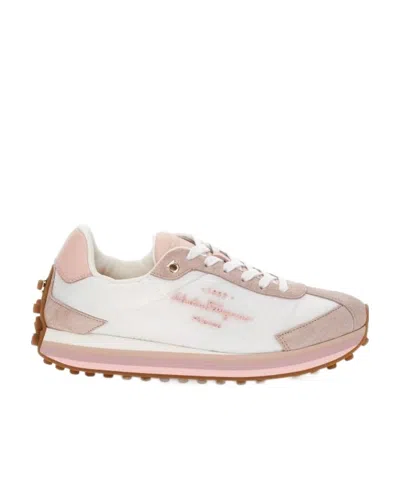 FERRAGAMO LOGO LOW-TOP CASUAL SHOES