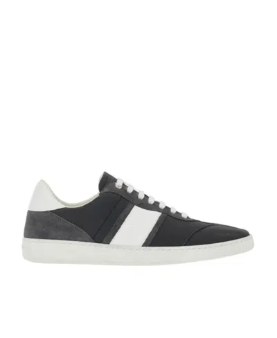FERRAGAMO LOGO LOW UPPER BOARD SHOES