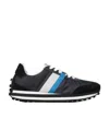 Ferragamo Logo Low-upper Sports Shoes In Black