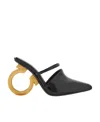 Ferragamo Elina Gancini Mule Heels