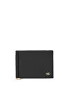 Ferragamo Micro Gancio Leather Bifold Wallet