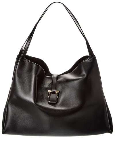 Ferragamo Tote Shoulder Bags In Black