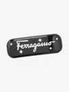 Ferragamo Logo-print Hair Clip In Black