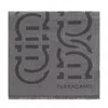 Ferragamo Pattern Scarf In Grey