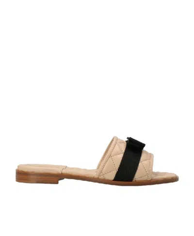 FERRAGAMO LOGO SANDALS