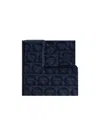 Ferragamo Logo Scarf In Black