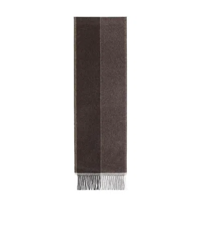 Ferragamo Logo Scarf In Black