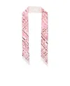 Ferragamo Logo Scarf In Pink