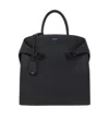 Ferragamo Logo Shoulder Bag In Black