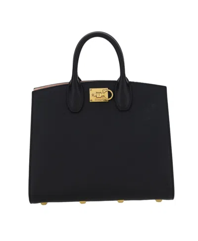 FERRAGAMO LOGO SHOULDER BAG
